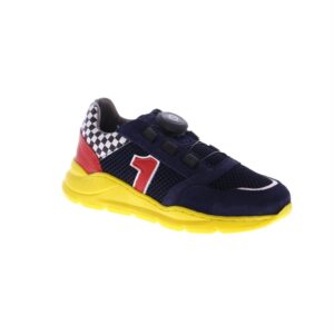 Deeylie kinderschoenen F190007 navy draaiknop
