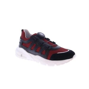 Red Rag kinderschoenen 13727 rood draaiknop