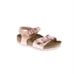 Birkenstock kinderschoenen Rio metalic breed