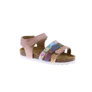 Develab kinderschoenen 48342 roze metallic
