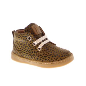 Jochie-Freaks kinderschoenen 23100 cognac leopard