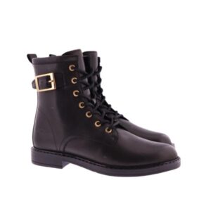 GiGa kinderschoenen G4475 Zwart Veterboots