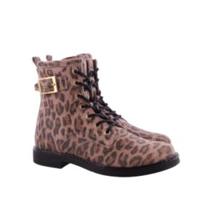GiGa kinderschoenen G4475 Luipaard print Veterboot