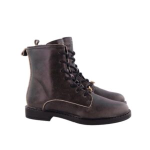 GiGa kinderschoenen G4476 Veterboots Antraciet