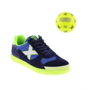 Munich kinderschoenen 1511190 Blauw Geel