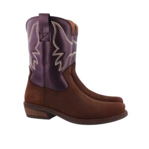 Rebel kinderschoenen R2402 Cowboylaars Donkerbruin