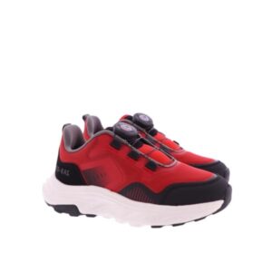 Red Rag kinderschoenen 15837 Rood Sneaker draaiknop