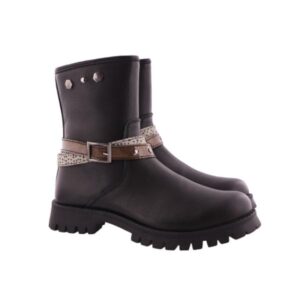 Twins kinderschoenen 325672 Elke Poker zwart