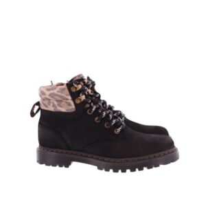 GiGa kinderschoenen G4467 Hoge Boots Zwart Print