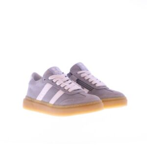 Rebel kinderschoenen grijze lage sneakers R2613