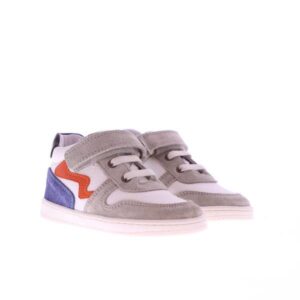 Develab kinderschoenen 44423 half hoge grijze sneaker