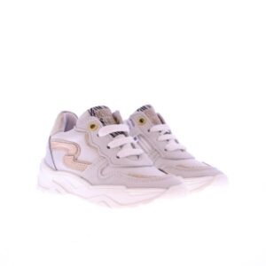 Develab kinderschoenen 44438 witte lage schoenen