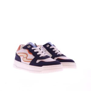 Develab kinderschoenen 44441 lage blauwe sneakers
