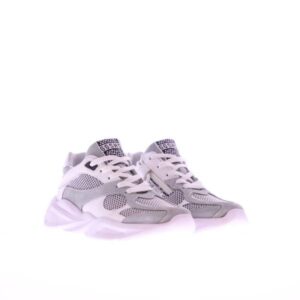 GiGa kinderschoenen G4582 lage grijze sneakers