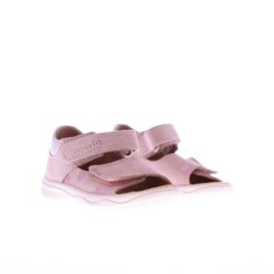 Superfit kinderschoenen Polly roze sandaal dichte hiel