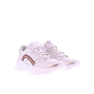 Twins kinderschoenen 32600-991 lage zilvere runners