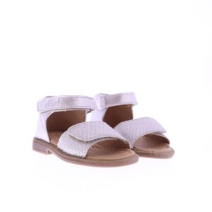 Clic kinderschoenen CL9189 zilver dichte hiel sand
