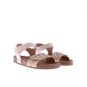 Clic kinderschoenen Goud glitter meisjes sandalen
