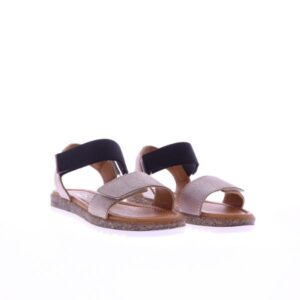 GiGa kinderschoenen G4561 sandalen taupe zwart