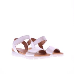 GiGa kinderschoenen G4600 wit zilveren sandalen