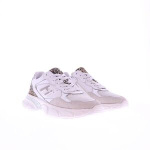 Hip kinderschoenen H1566 lage zilveren sneakers