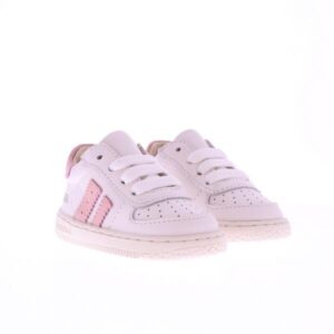 Shoesme kinderschoenen BN255003 lage wit roze sneaker