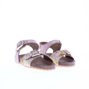 Chili kinderschoenen Flowers 1 champange sandalen