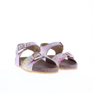 Chili kinderschoenen Flowers 1 gouden sandalen
